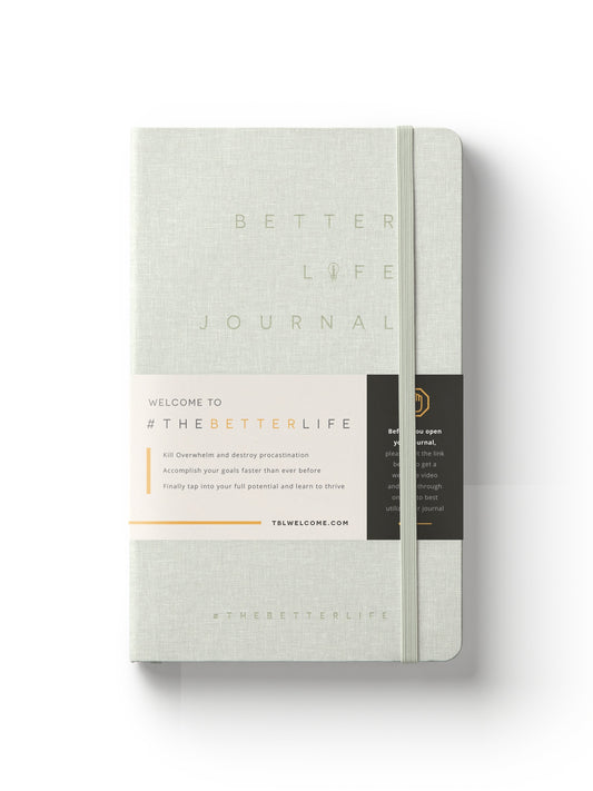 Better Life Journal (White)